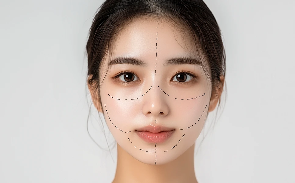 <b>Midface Lift</b><br/>Direkomendasikan untuk Siapa? - gambar prosedur