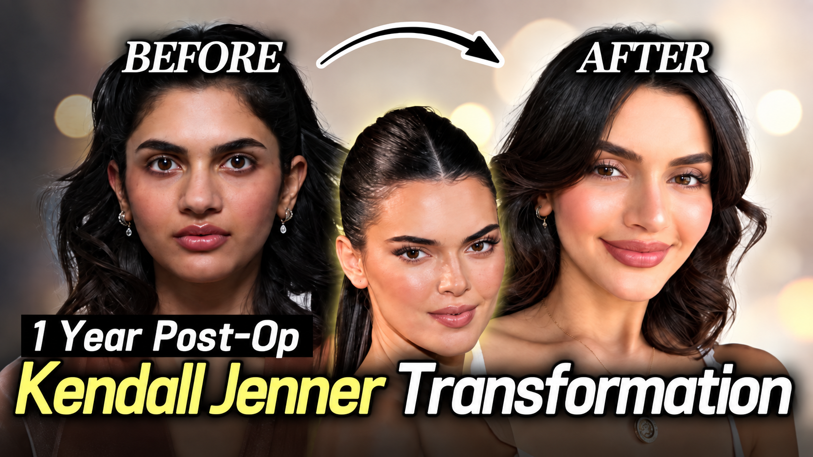 Post-Op at One Year: How Her Surgery Resulted in a Kendall Jenner Look
